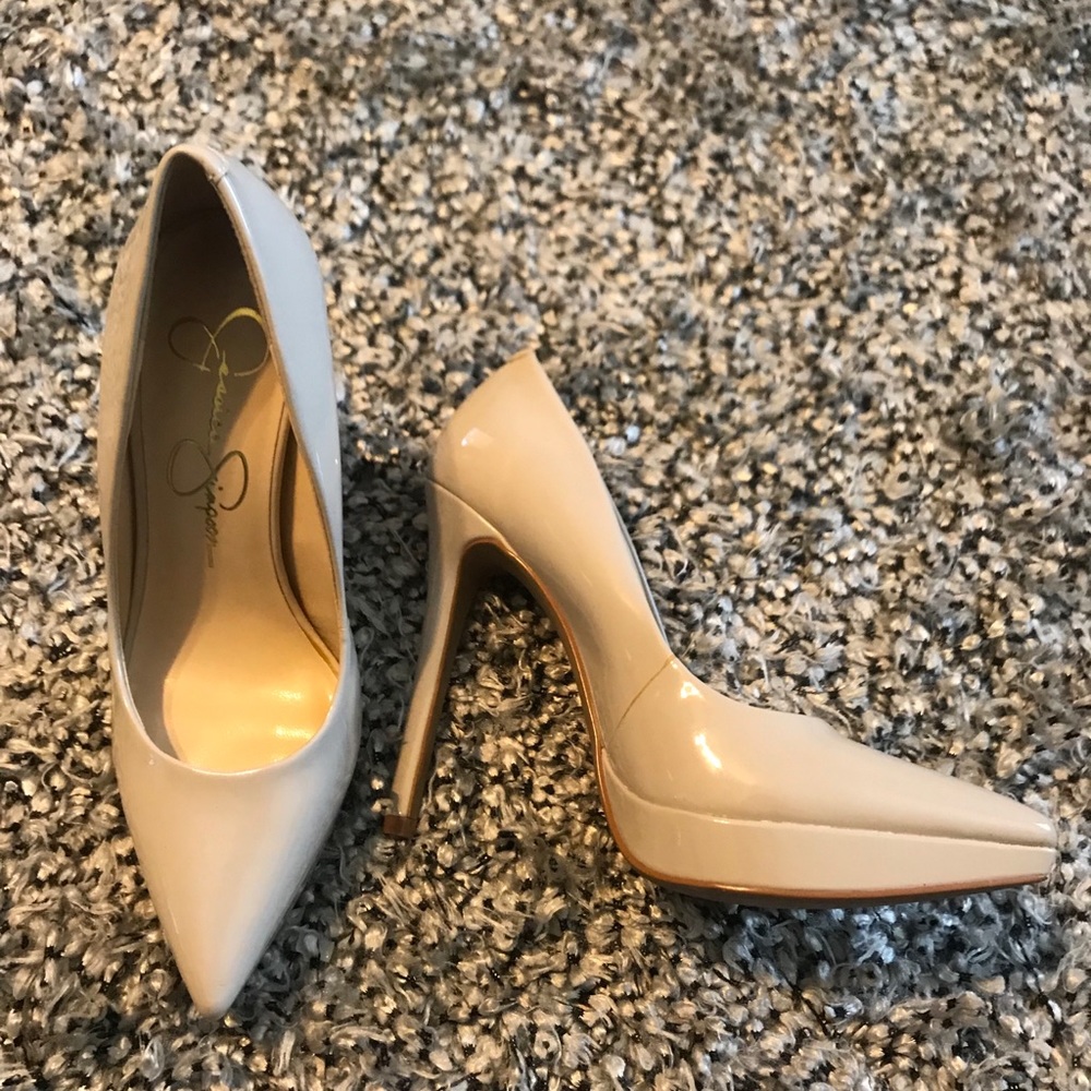 Jessica Simpson JS Nude Heels